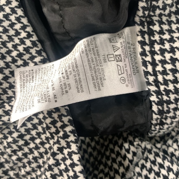 Old Navy Pixie Mid Rise Houndstooth Stretch Leggings Pant Pants Women's Size 2 - Picture 7 of 7